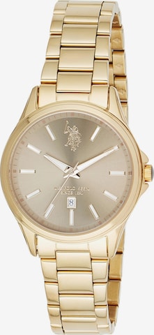 Montre à affichage analogique 'Blaze' U.S. POLO ASSN. en or : devant