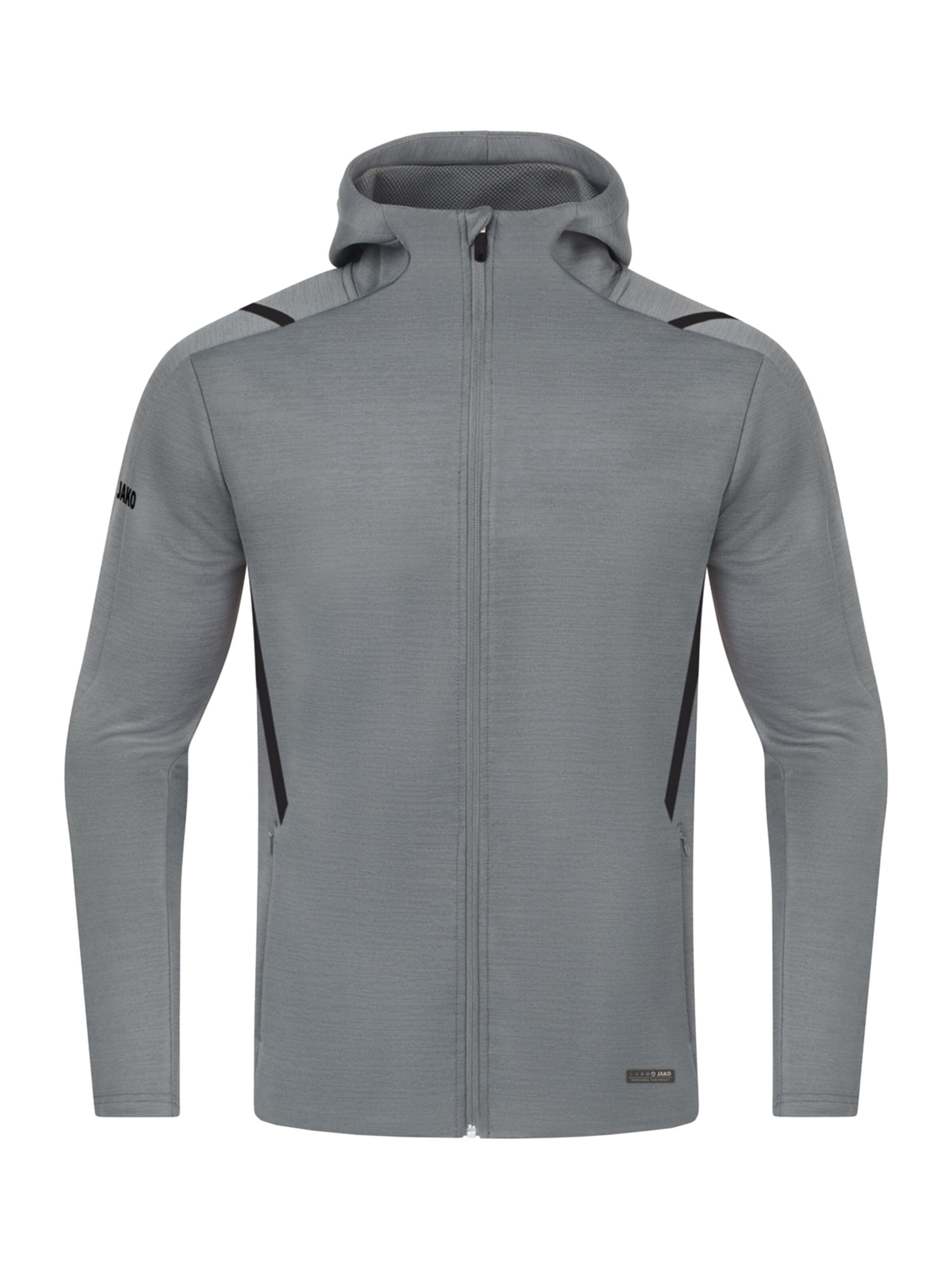 JAKO Sportjacke 'Challenge' in Grau: Vorderseite