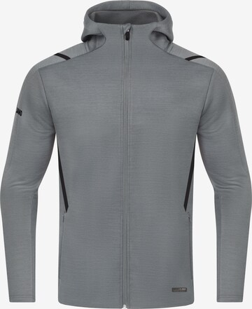 JAKO Athletic Jacket in Grey: front