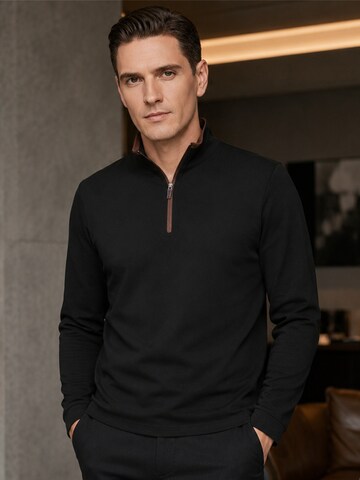 ALLTHEMEN Shirt 'Fluss'‌‌‌‌‌‌‌ in Schwarz: Vorderseite