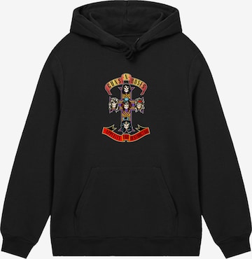 Pull-over 'Guns 'n' Roses Appetite For Destruction' F4NT4STIC en noir : devant