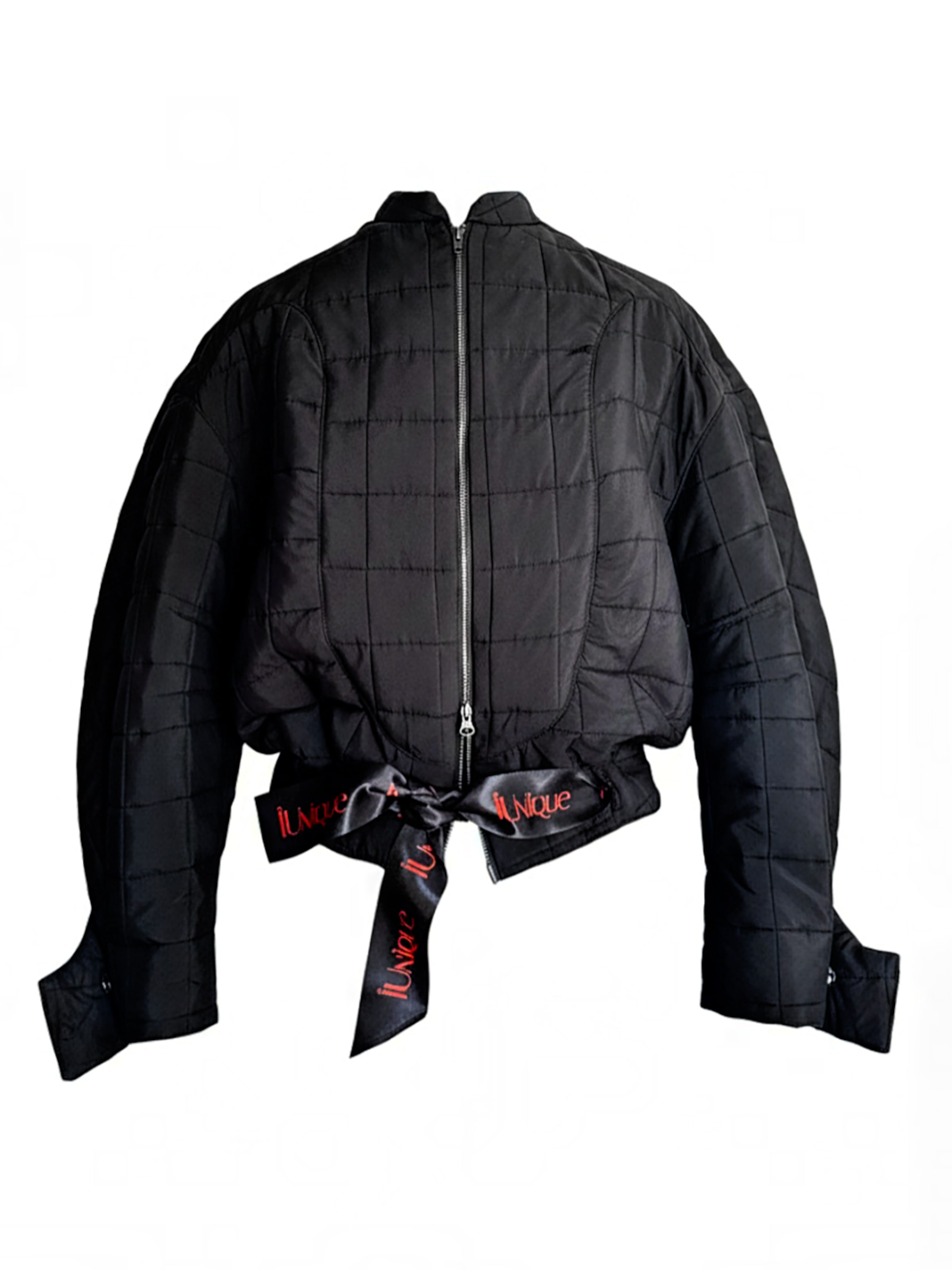 IUnique - Chaqueta de entretiempo en negro: frente