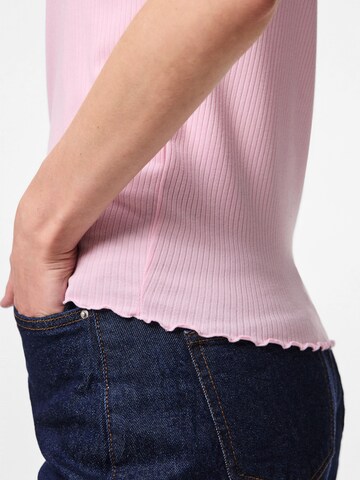 PIECES Shirt 'PCNicca' in Pink