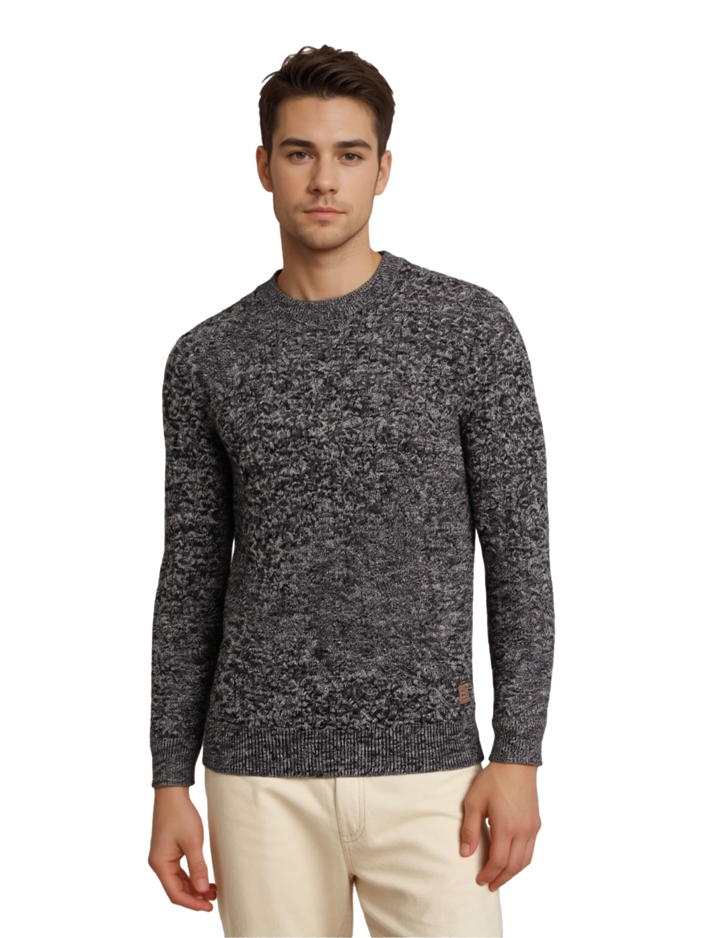 Key Largo Trui 'Como' in Blauw: voorkant