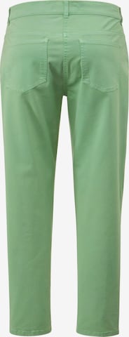 Coupe slim Pantalon Janet & Joyce en vert
