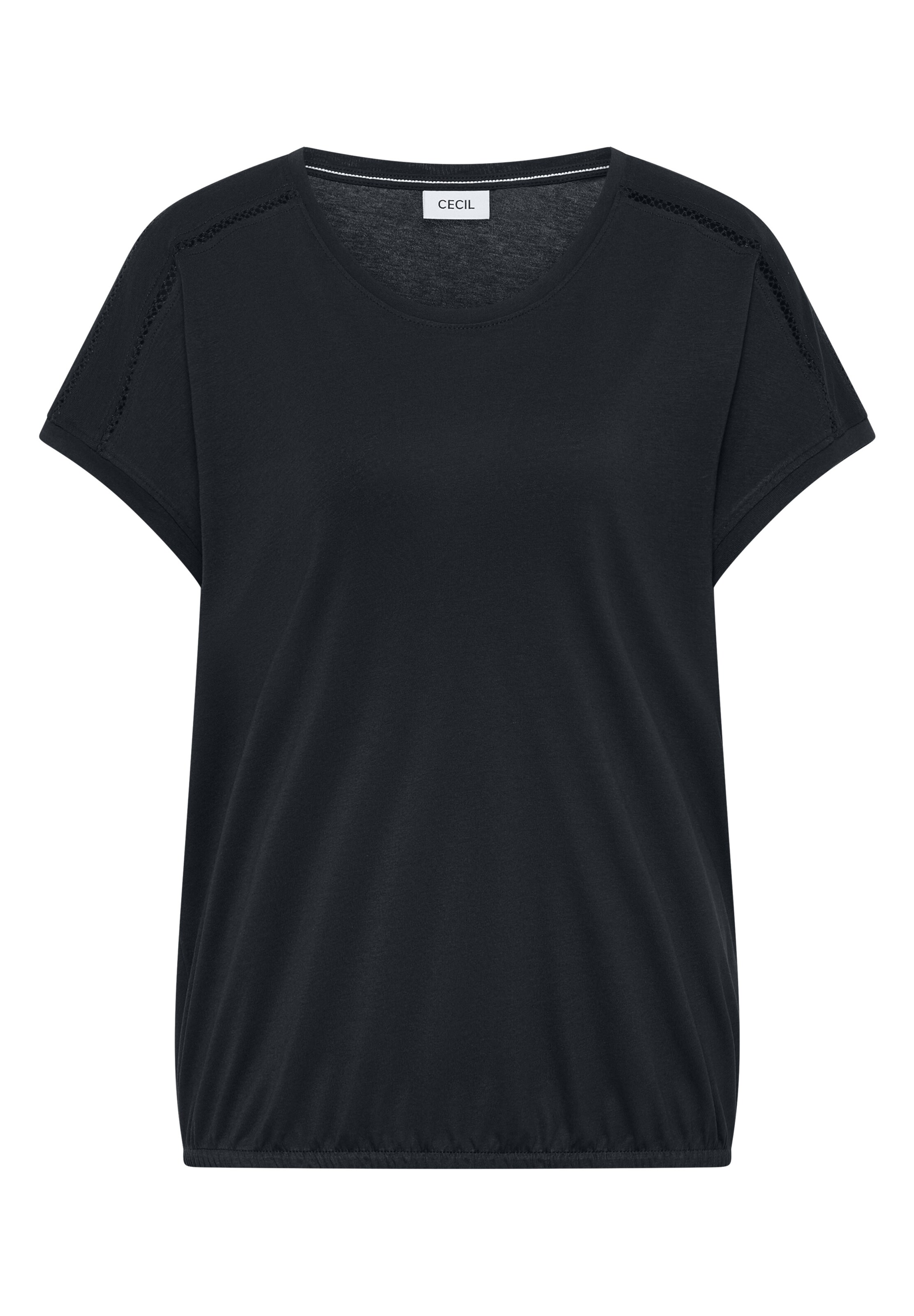 CECIL T-Shirt in Schwarz: Vorderseite