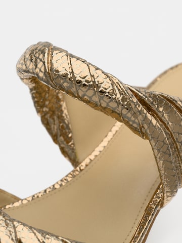 Mule 'KIANA MID' MICHAEL Michael Kors en or