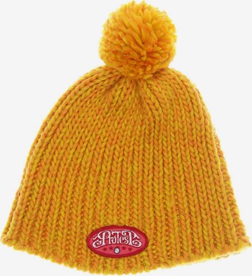 PROTEST Hat & Cap in One size in Yellow: front