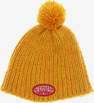 PROTEST Hat & Cap in One size in Yellow: front