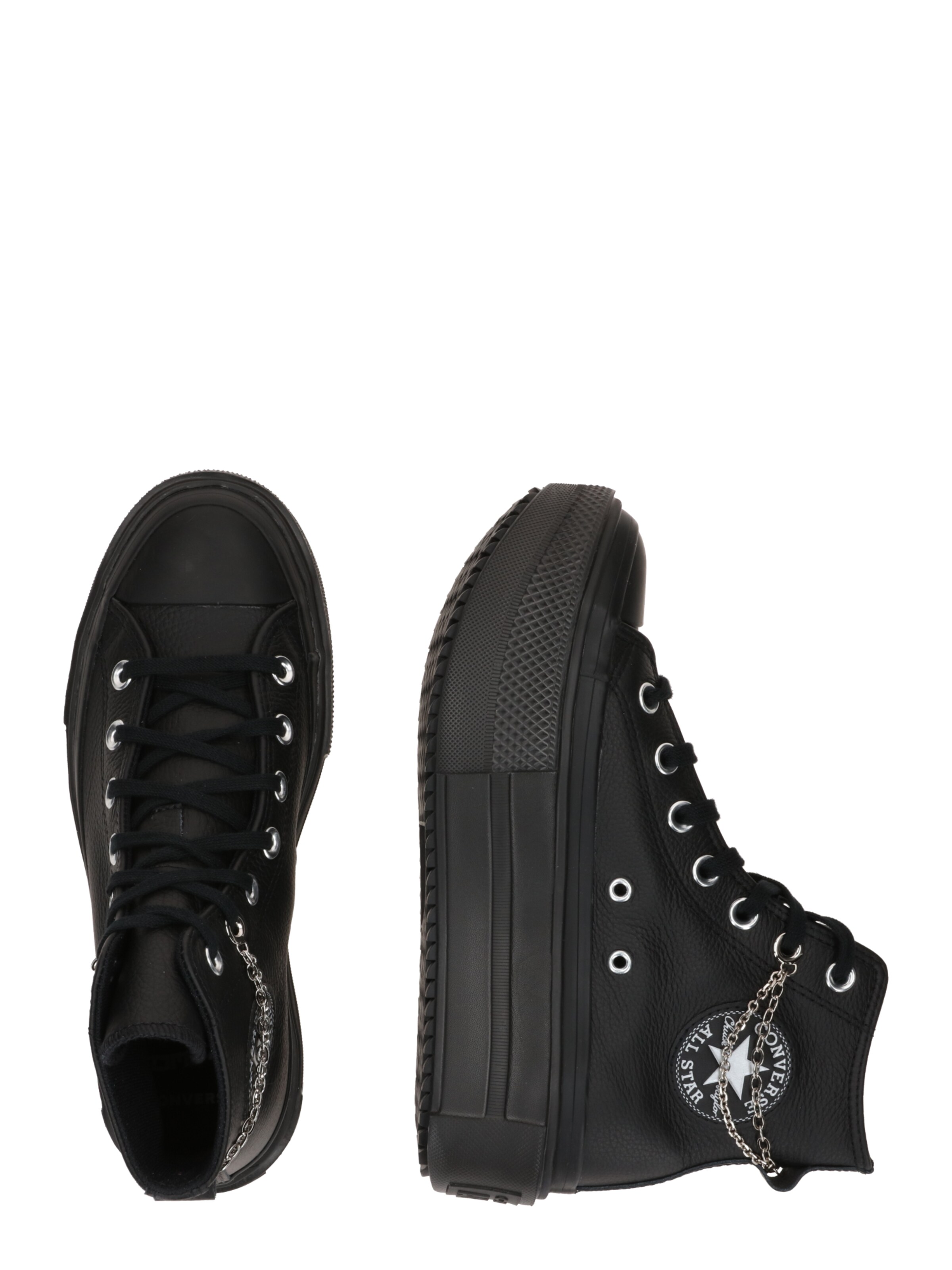 CONVERSE Σνίκερ ψηλό 'CTAS' σε μαύρο