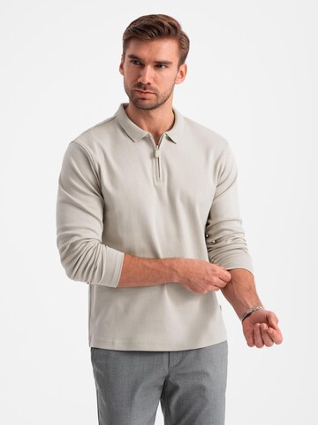 Ombre Shirt 'OM-POLS-0130' in Grey