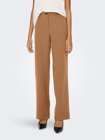 ONLY tavaline Püksid 'Lana-Berry', värv pruun: eest vaates