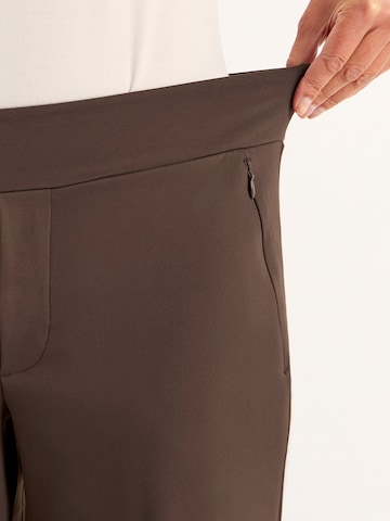 Wide Leg Pantalon Cellbes of Sweden en marron