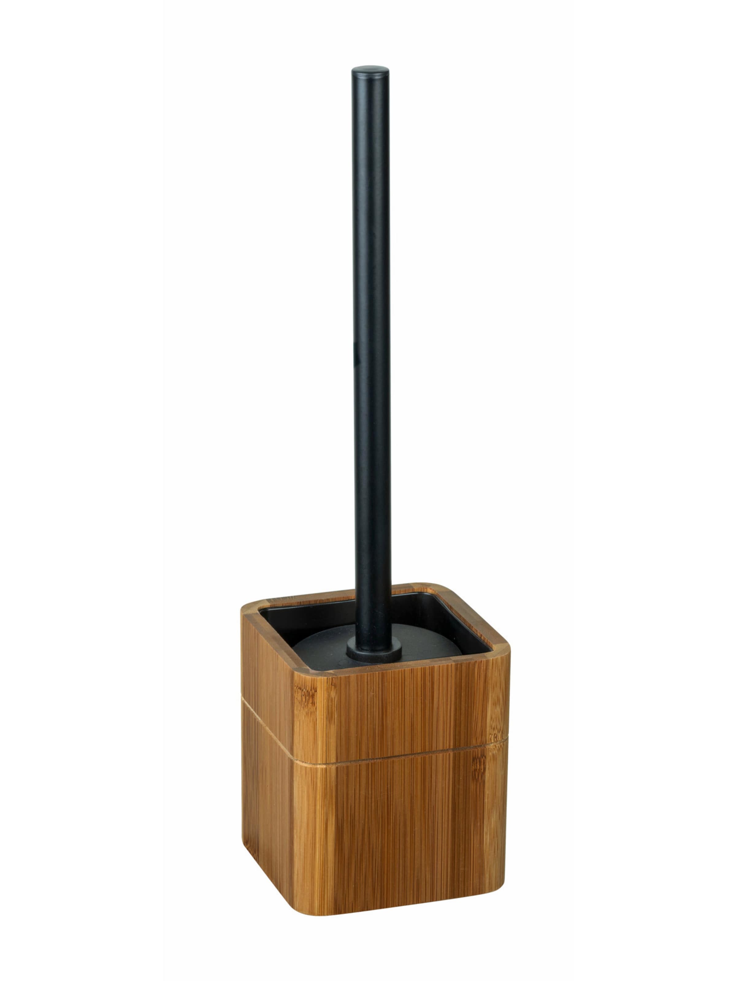 Wenko WC-Garnitur 'Serro' in Braun: Vorderseite