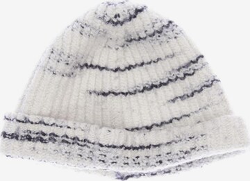 Arket Hut oder Mütze One Size in Weiß: predná strana
