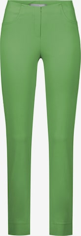 STEHMANN Slim fit Pants 'Loli' in Green: front