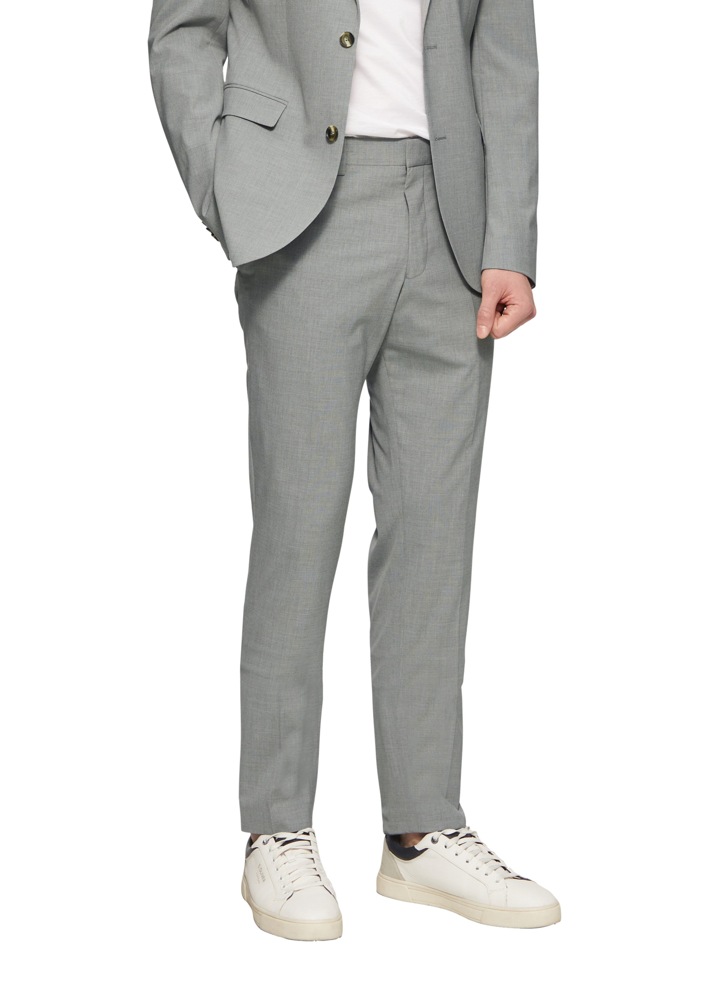 Regular Pantalon s.Oliver BLACK LABEL en gris