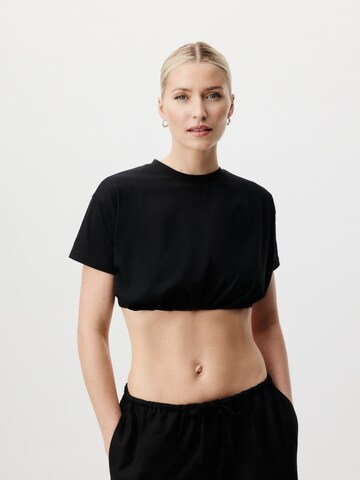 LeGer by Lena Gercke Shirt in Zwart: voorkant