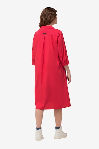 Ulla Popken Shirt Dress in Red