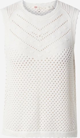 LEVI'S ® Neuletoppi 'Adrienne Crochet Tank Top' värissä valkoinen: etupuoli