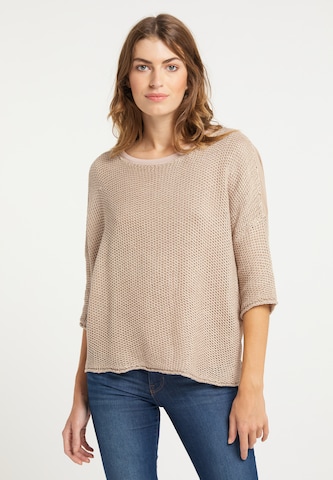 Usha Sweater in Beige: front