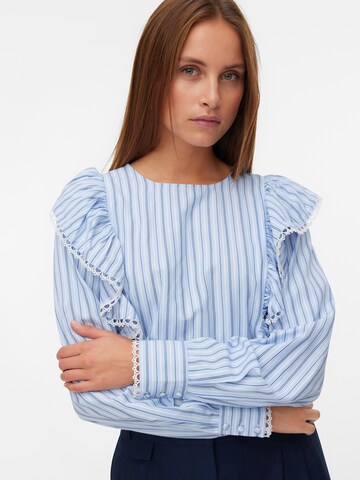 VERO MODA Blouse 'VMFANNI' in Blue: front