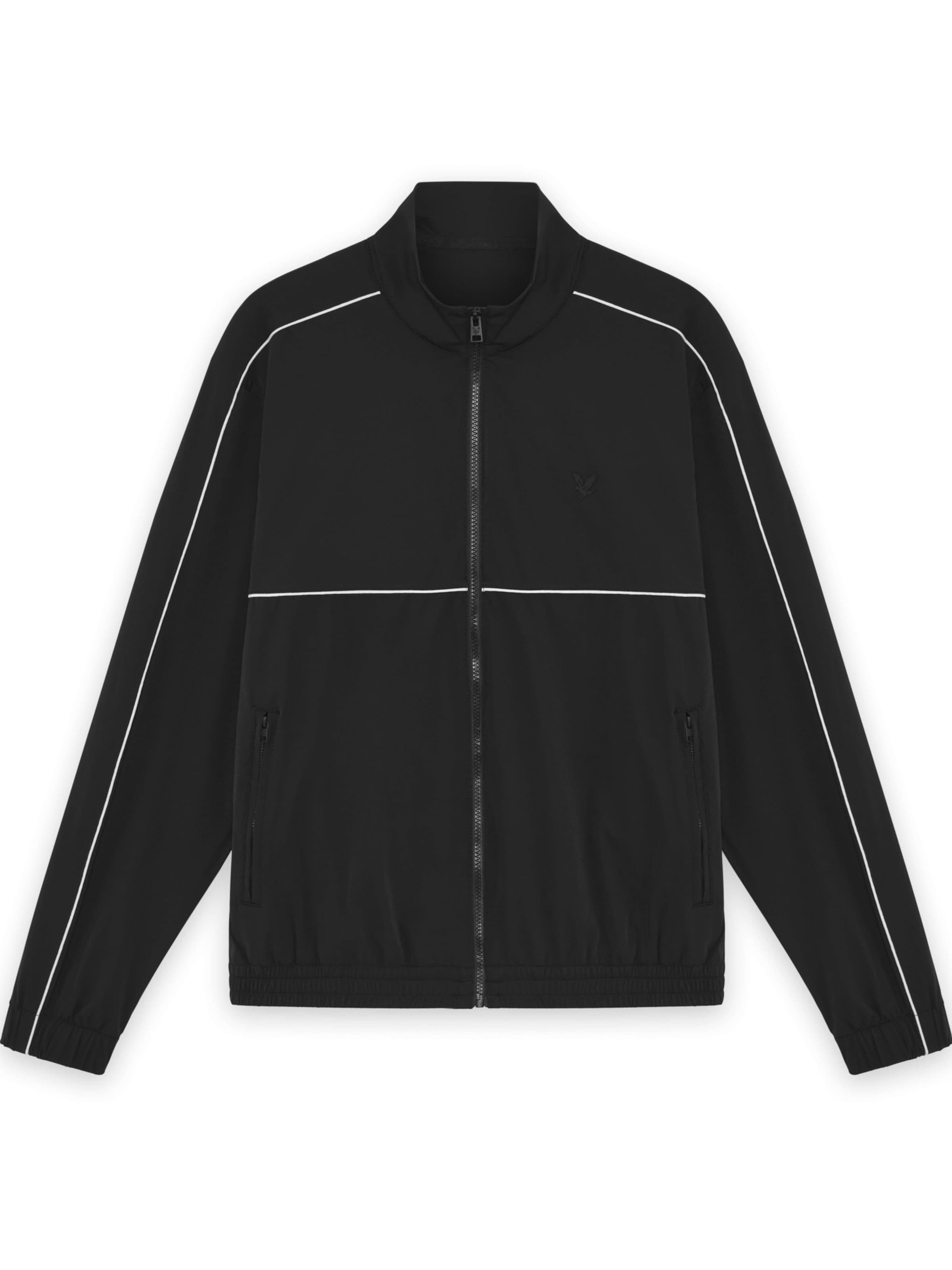 Lyle & Scott Functionele jas in Zwart: voorkant