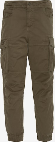 Pantalon Schott NYC en vert : devant
