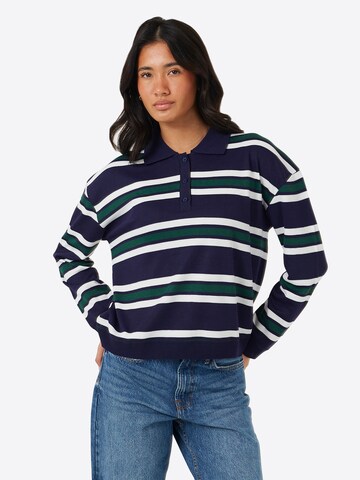 BRAVE SOUL Shirt in Blue: front
