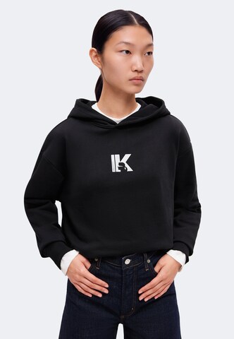 KARL LAGERFELD JEANS Sweatshirt i sort