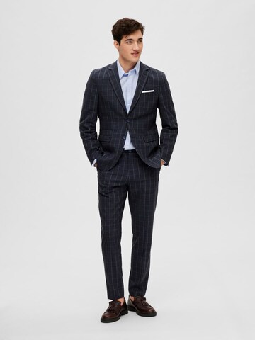 SELECTED HOMME Slim fit Colbert in Blauw