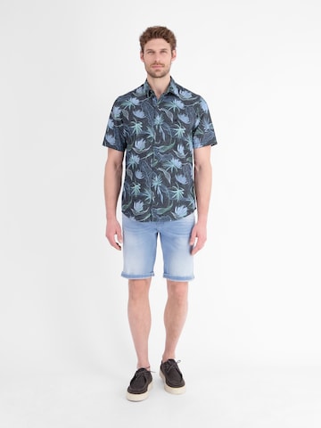 LERROS Regular fit Zakelijk overhemd in Blauw