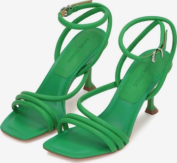 Kazar Studio - Sandalias con hebilla en verde