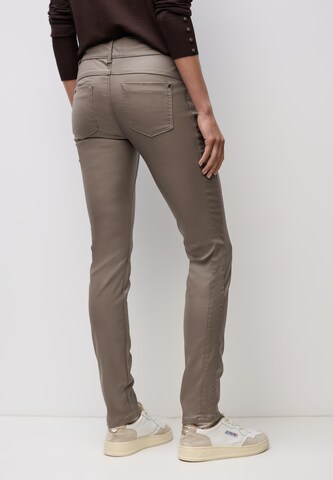 STREET ONE Slim fit Pants in Brown