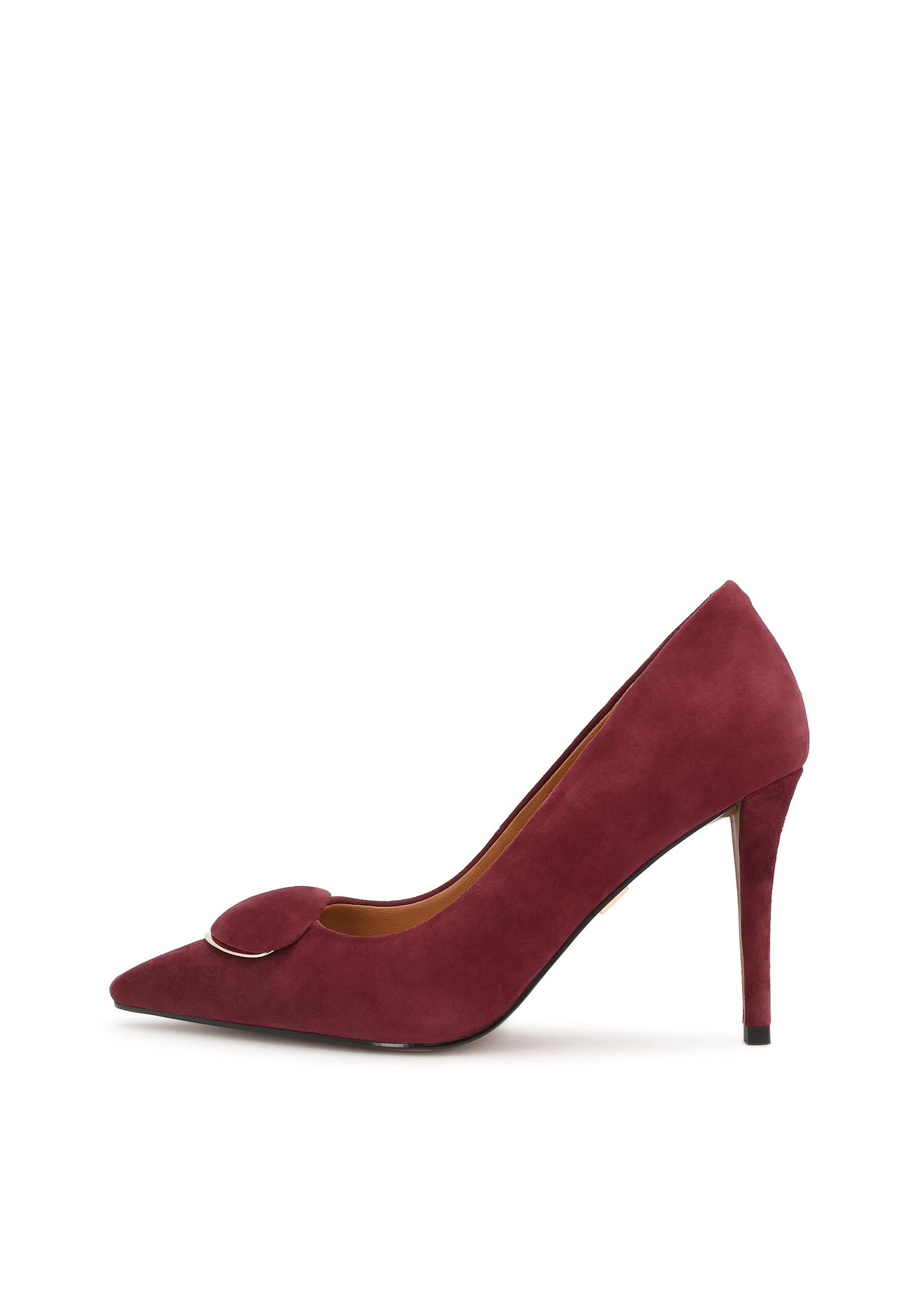 Kazar Pumps in Rood: voorkant