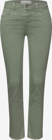 STREET ONE Jeans in Green: front