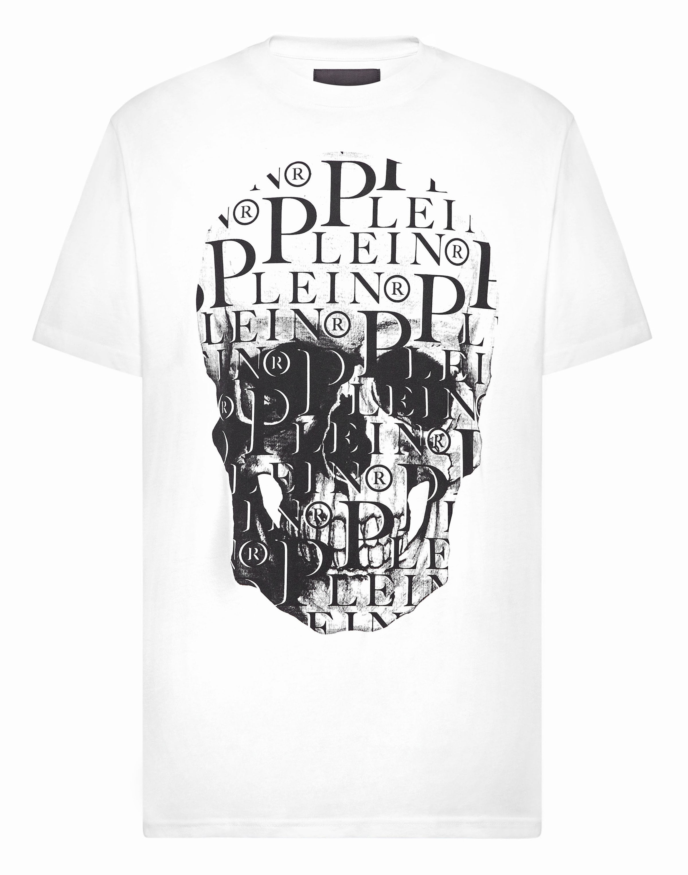 Philipp Plein - Camiseta en blanco: frente