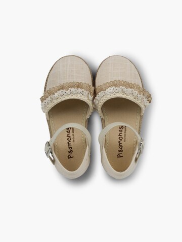 Sandales Pisamonas en beige