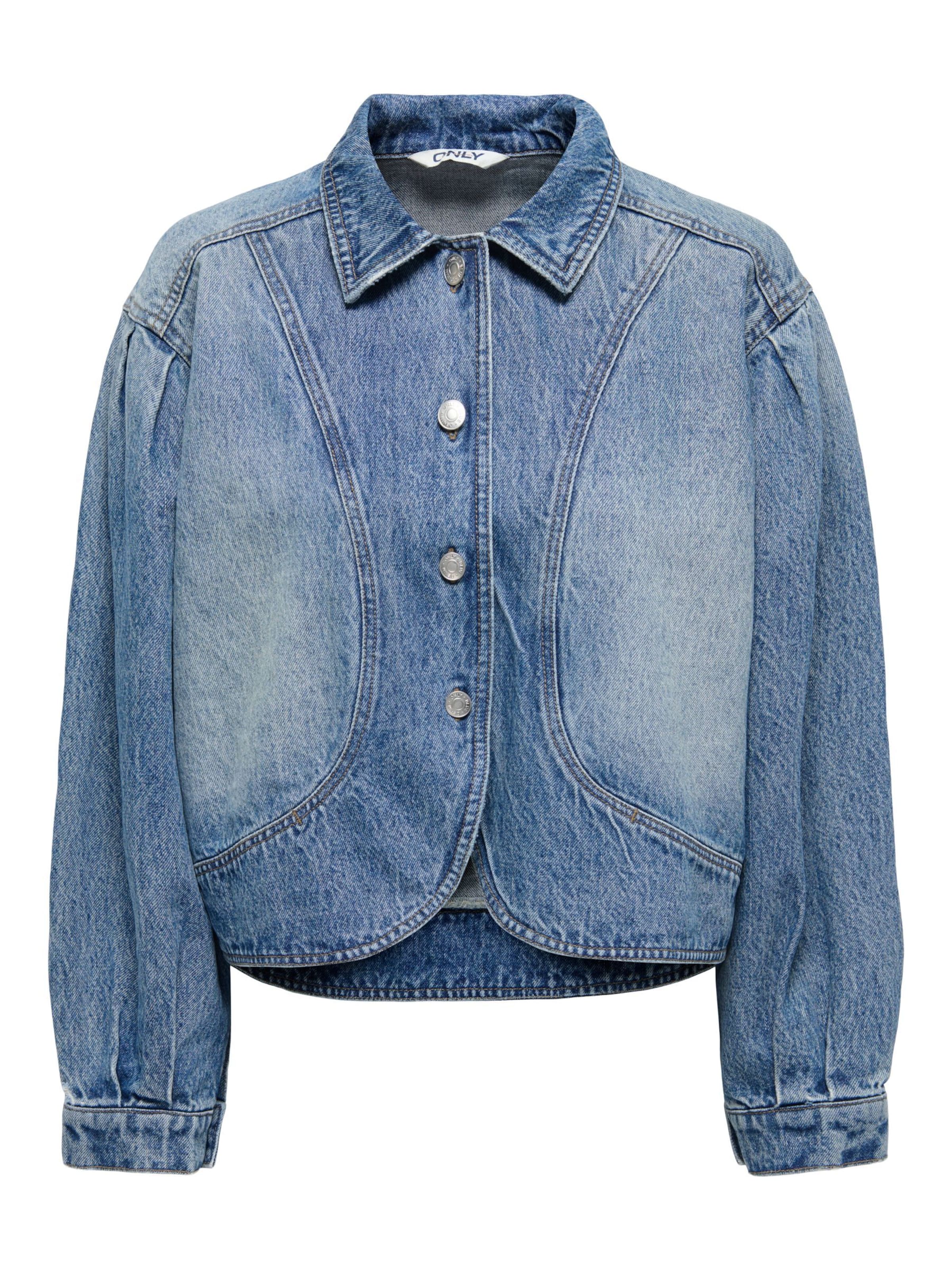 ONLY Overgangsjakke 'ONLAmber' i blå: forside