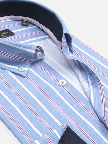 Slim fit Camicia business di 7Camicie in blu