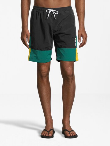 FILA Board Shorts ' SCIACCA ' in Black: front