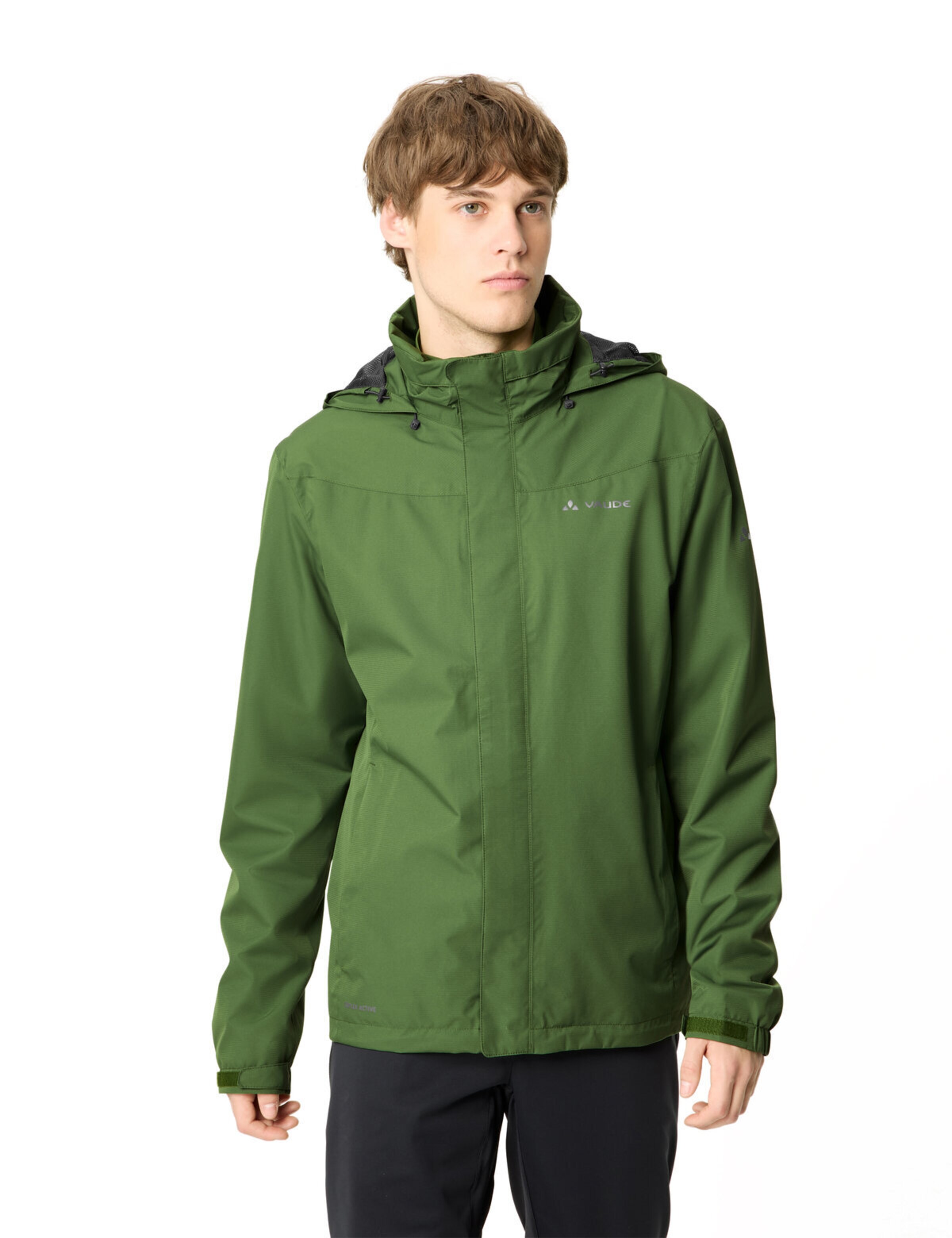VAUDE Sports jacket 'Escape' in Green: front