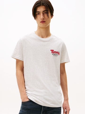 Tommy Jeans Shirt in Grijs: voorkant