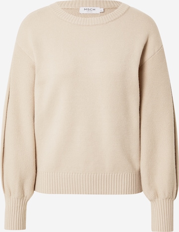 MOSS COPENHAGEN Sweater 'Gesina' in Grey: front