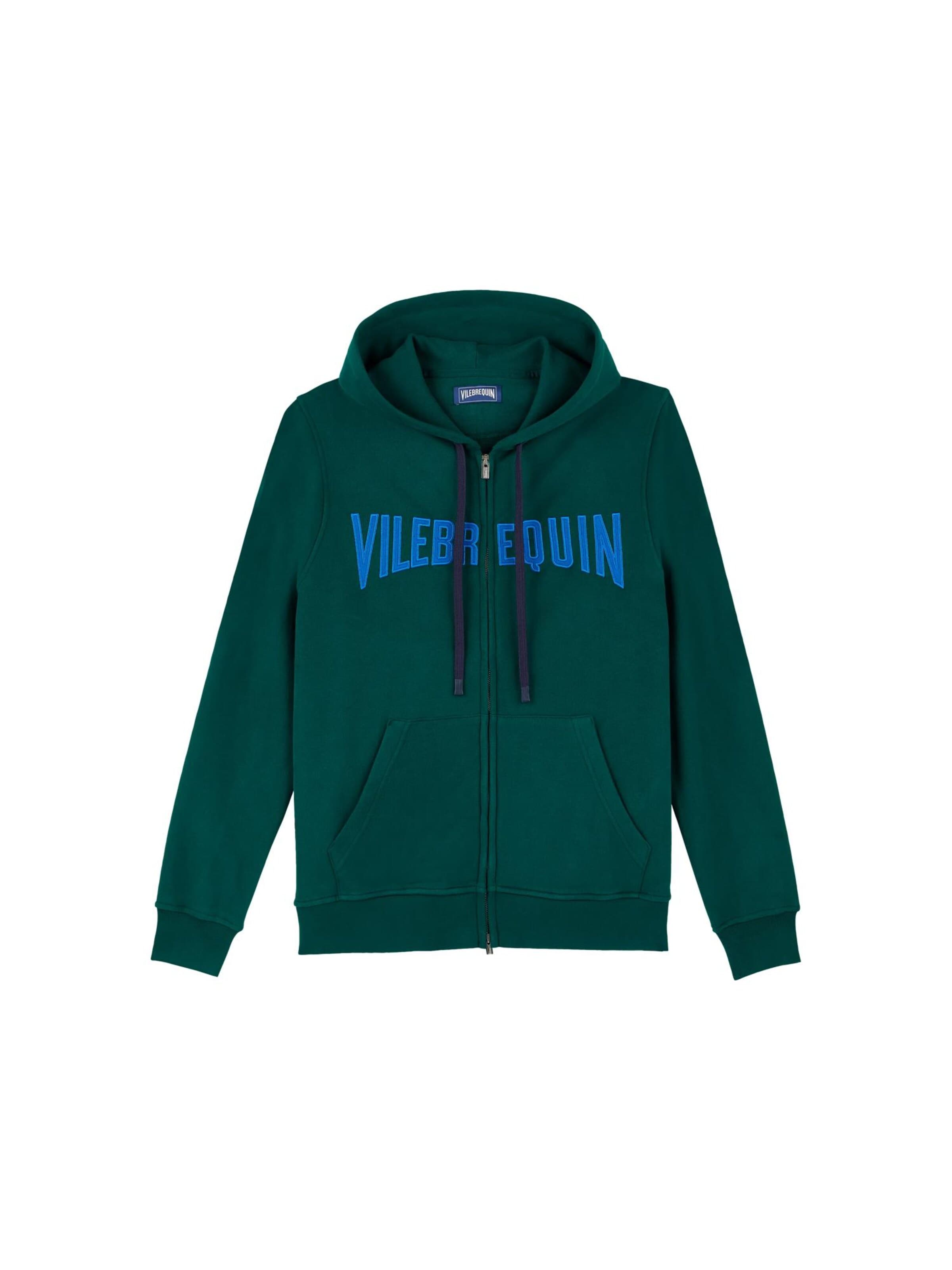 Vilebrequin Sweatjacke‌‌‌ in Grün: Vorderseite