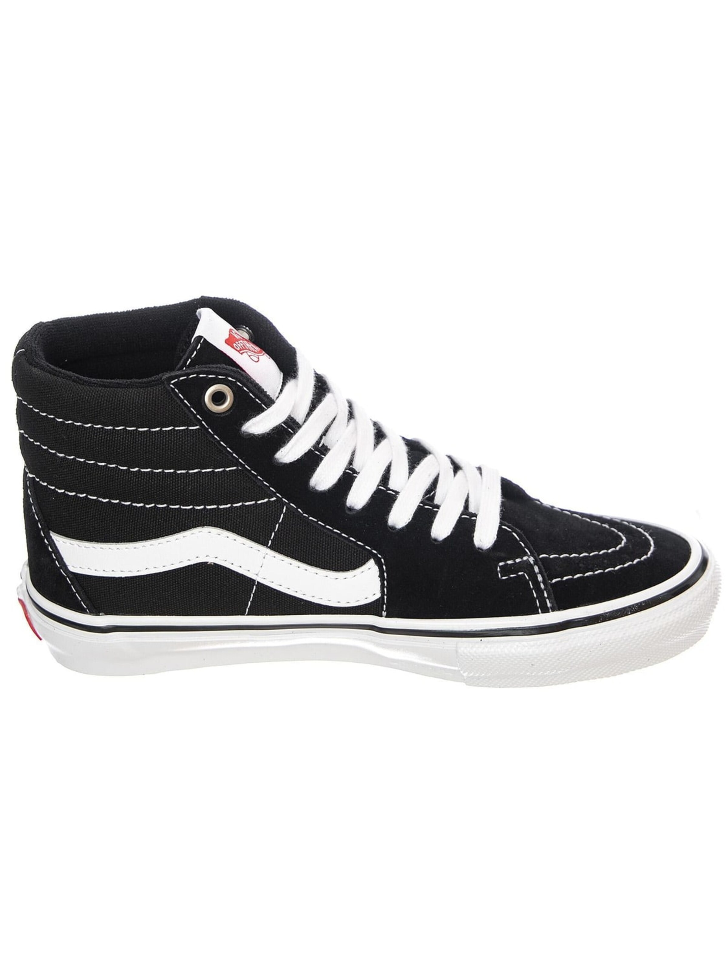 Chaussure de sport à lacets VANS en noir