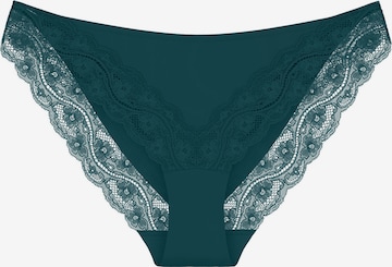 Slip ' Red Label Lovely Micro ' TRIUMPH en vert : devant