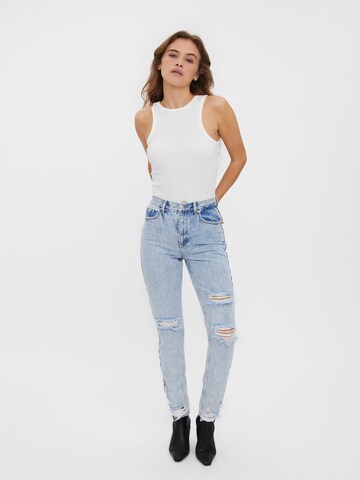 Coupe slim Jean 'JOANA' VERO MODA en bleu