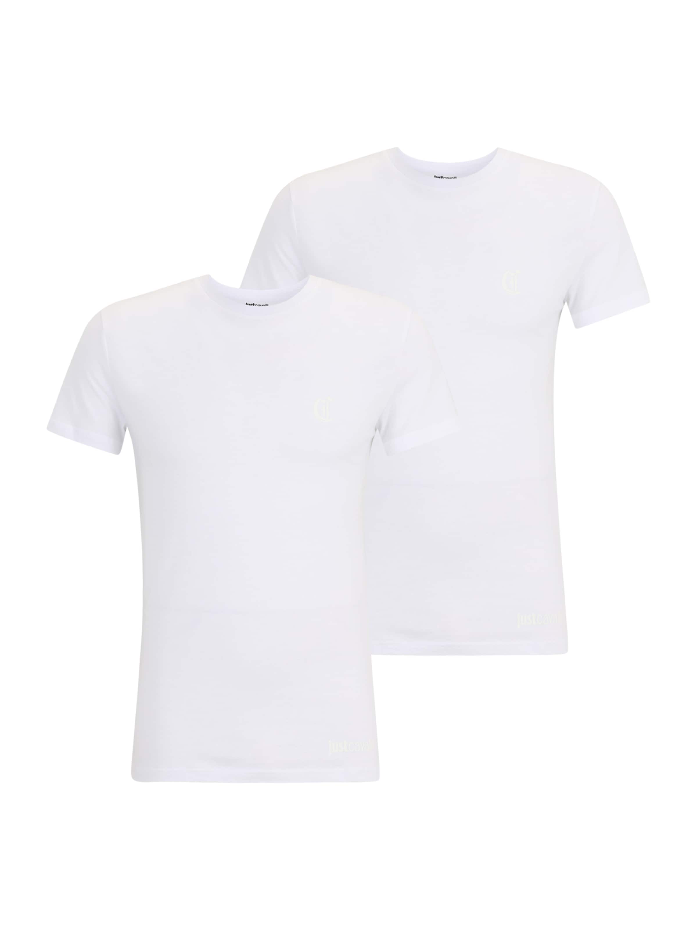 Just Cavalli Undertröja i vit: framsida