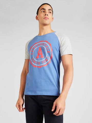 T-Shirt AÉROPOSTALE en bleu : devant